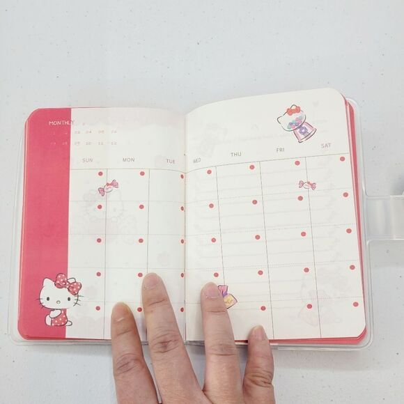 Brand New Sanrio Hello Kitty Pocket Diary Notebook - Picture 6 of 10